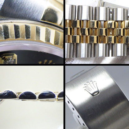 Rolex Watch Datejust Number 1994 10 Points Diamond Index Blue Gradient Dial — view 8