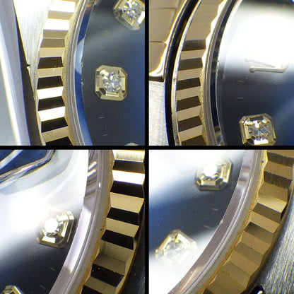 Rolex Watch Datejust Number 1994 10 Points Diamond Index Blue Gradient Dial — view 6