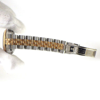 Rolex Watch Datejust M Number 2007 Roulett 10 Points Diamond Index Black — view 9