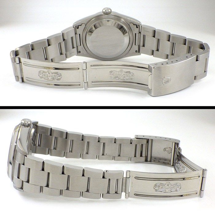 Rolex Watch Datejust No Black Dial Date SS Automatic Winding — view 3