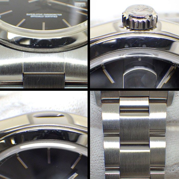 Rolex Watch Datejust No Black Dial Date SS Automatic Winding — view 8