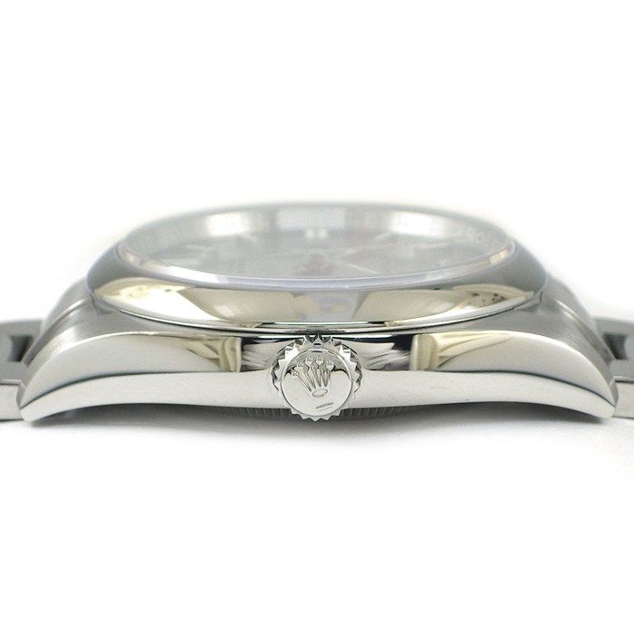 Rolex Watch Oyster Perpetual Roulett Sunray Calf Dial SS Automatic Winding — view 2