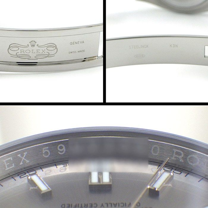 Rolex Watch Oyster Perpetual Roulett Sunray Calf Dial SS Automatic Winding — view 5