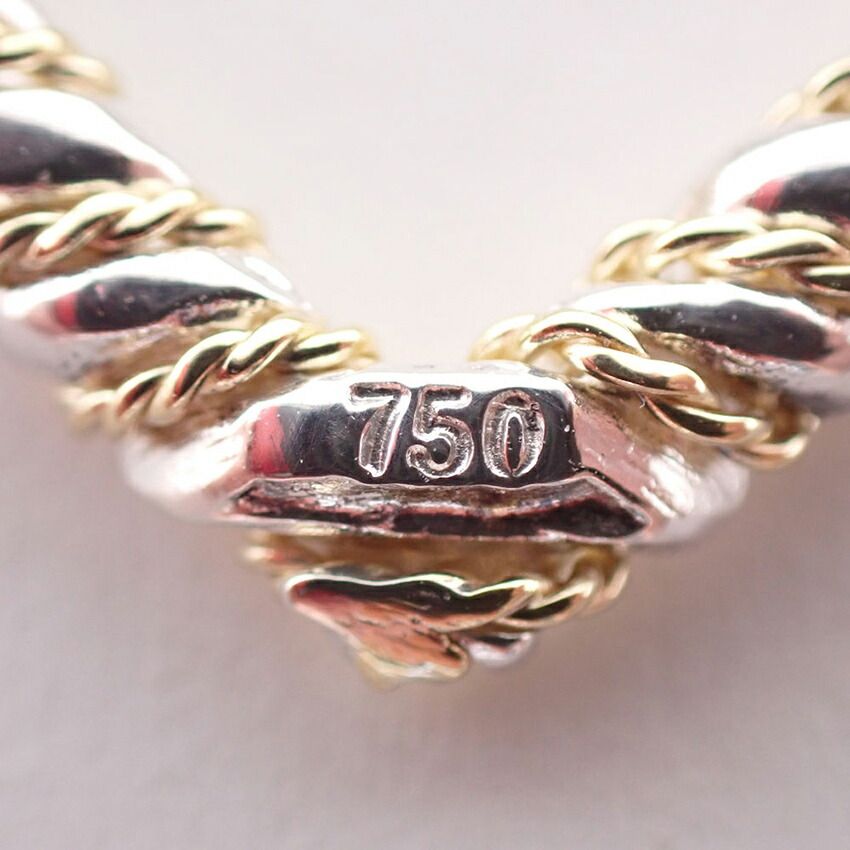 Tiffany & Co 925 750 Twist Necklace — view 7