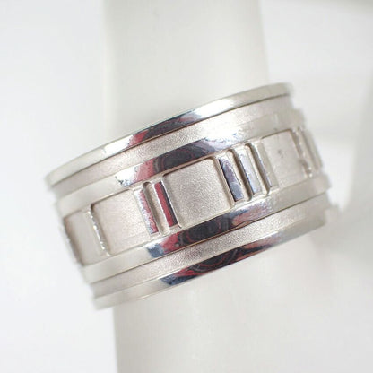 Tiffany & Co 925 Atlas Wide Ring — view 4