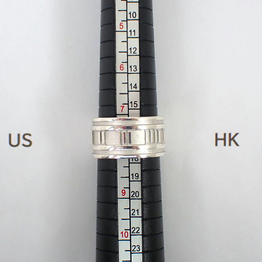 Tiffany & Co 925 Atlas Wide Ring — view 8