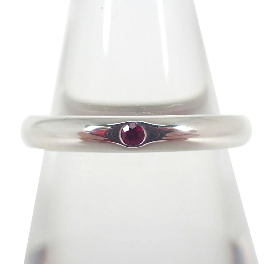 Tiffany & Co 925 Ruby Stacking Band Ring