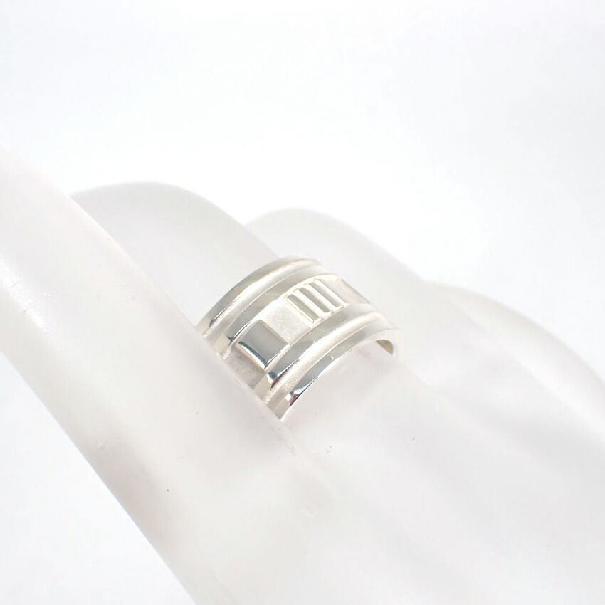 Tiffany & Co 925 Atlas Wide Ring — view 6