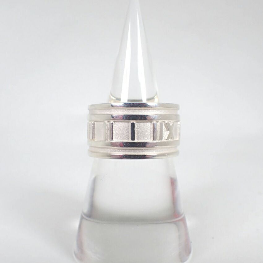 Tiffany & Co 925 Atlas Wide Ring — view 2