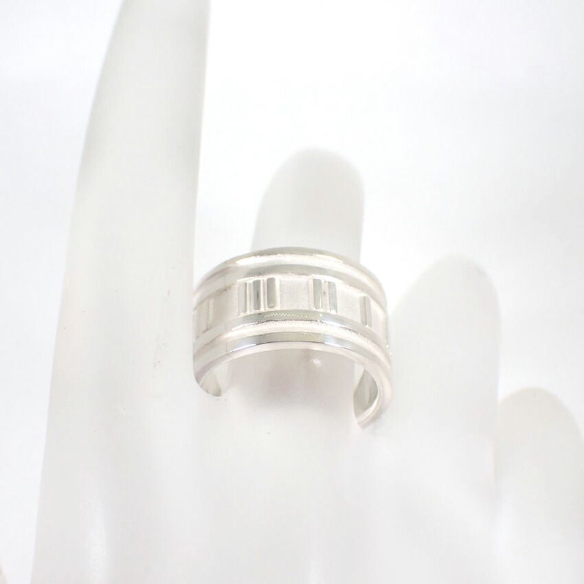 Tiffany & Co 925 Atlas Wide Ring — view 5