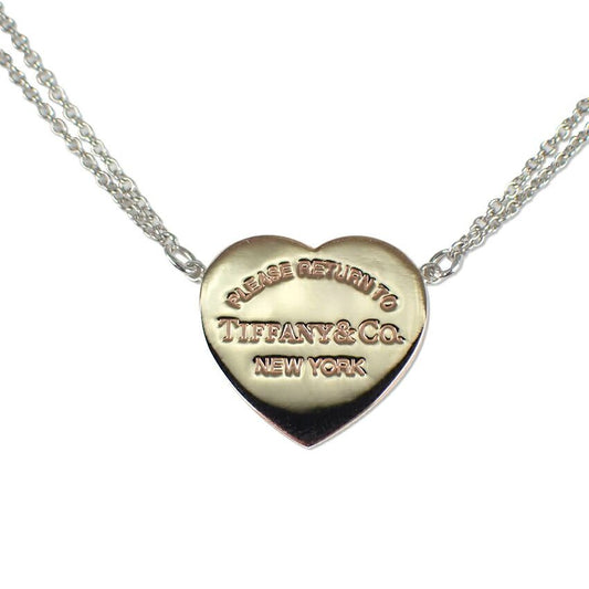 Tiffany & Co 925 Metal Return to Tag Pendant