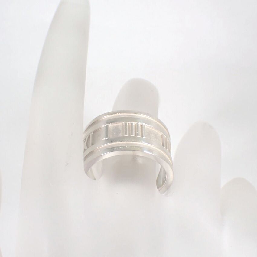 Tiffany & Co 925 Atlas Wide Ring — view 5