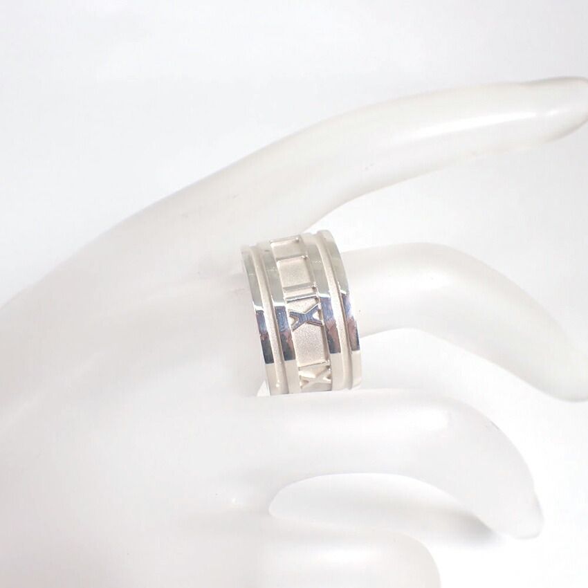 Tiffany & Co 925 Atlas Wide Ring — view 7