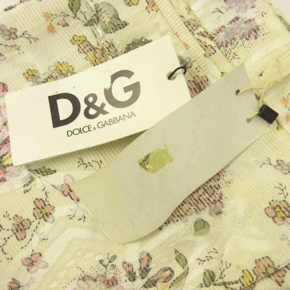 Dolce & Gabbana D&G Tagged Pants Trousers Floral Straight Zip Fly Cutoff Y2k 26 — view 8