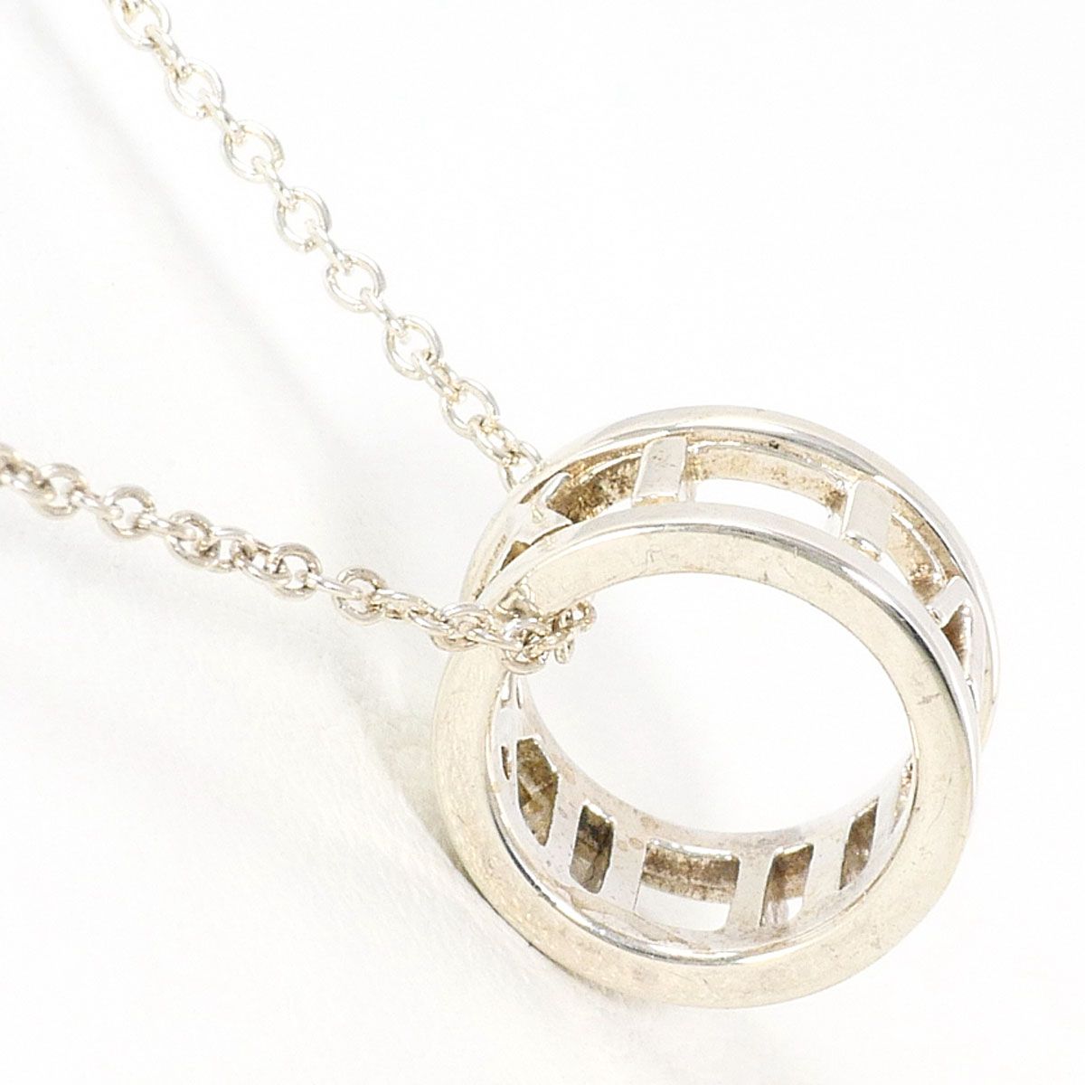 Tiffany & Co Open Atlas 925 Sterling Silver Necklace 40 cm — view 2