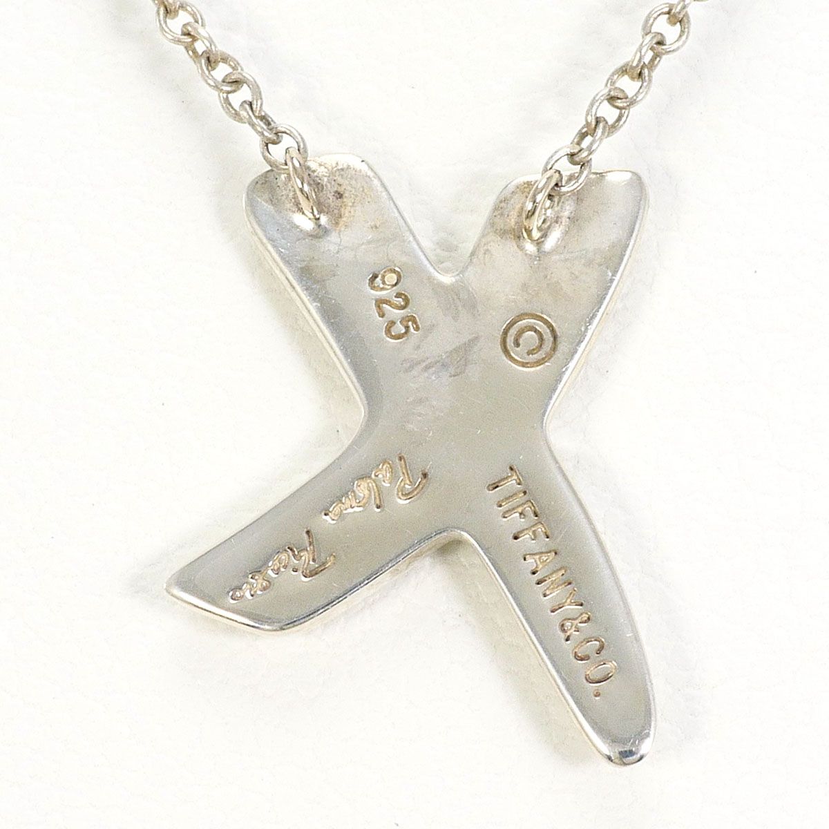 Tiffany & Co Kiss 925 Sterling Silver Necklace 41 cm — view 3