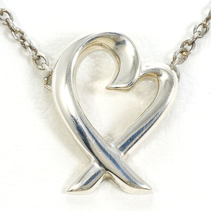 Tiffany & Co Loving Heart 925 Sterling Silver Necklace 41 cm
