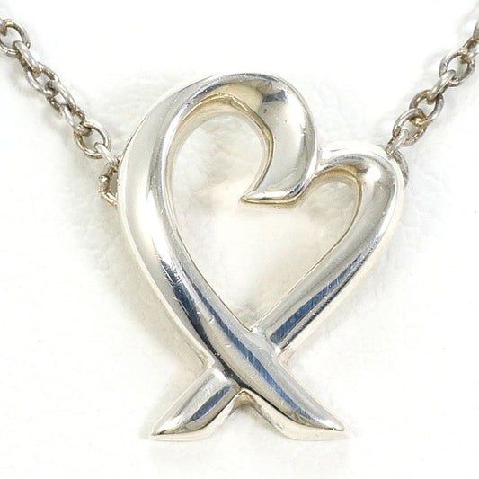 Tiffany & Co Loving Heart 925 Sterling Silver Necklace 41 cm