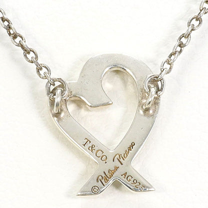 Tiffany & Co Loving Heart 925 Sterling Silver Necklace 41 cm — view 3