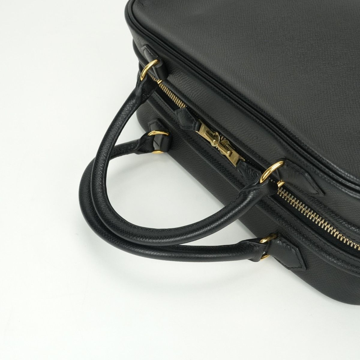 Hermes Sac Anvi 26 Tote Epsom Noir Black Gold Veau Handbag — view 7