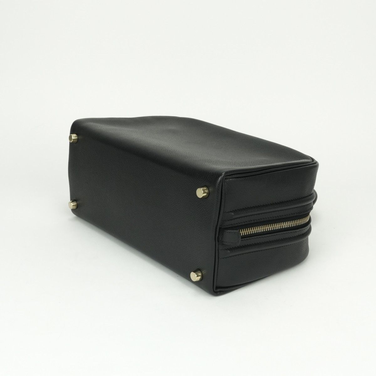 Hermes Sac Anvi 26 Tote Epsom Noir Black Gold Veau Handbag — view 4