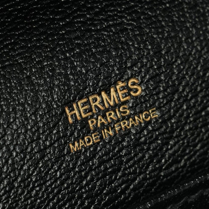 Hermes Sac Anvi 26 Tote Epsom Noir Black Gold Veau Handbag — view 9