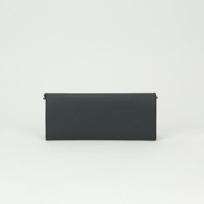 Hermes Chaine D'ancre Tougo Wallet Epsom Noir Black Silver Veau — view 2