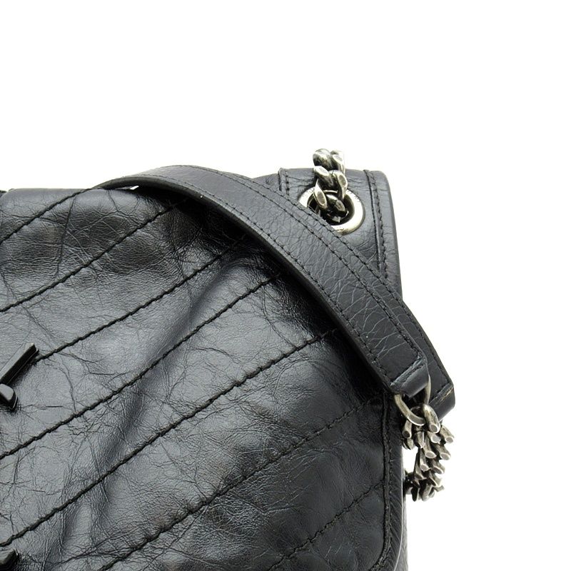 Saint Laurent Niki Chain Shoulder Bag Vintage Leather — view 2