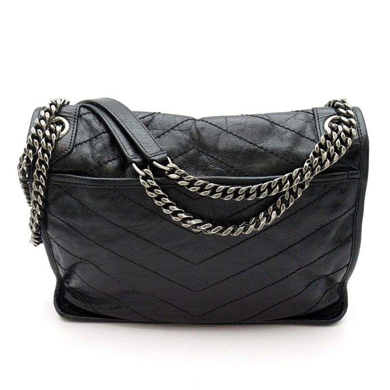Saint Laurent Niki Chain Shoulder Bag Vintage Leather — view 4