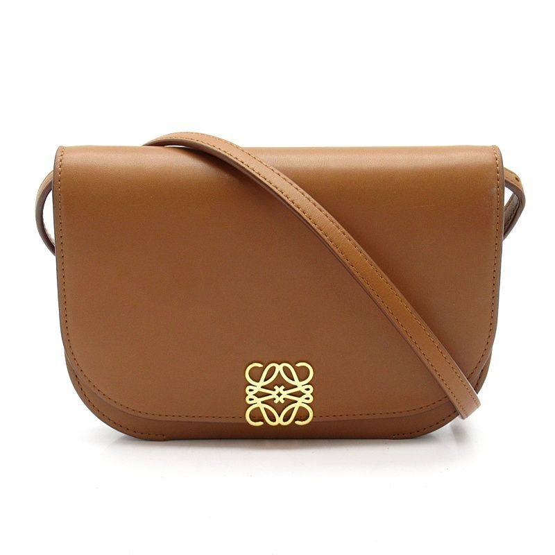 Loewe Goya Accordion Clutch Calf Shoulder Bag