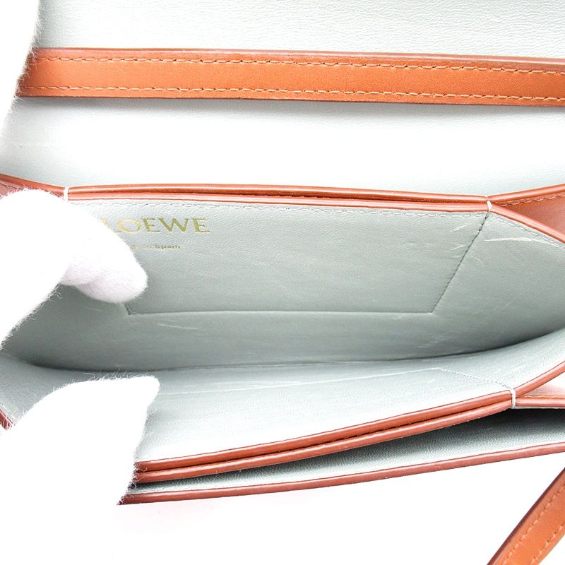 Loewe Goya Accordion Clutch Calf Shoulder Bag — view 7