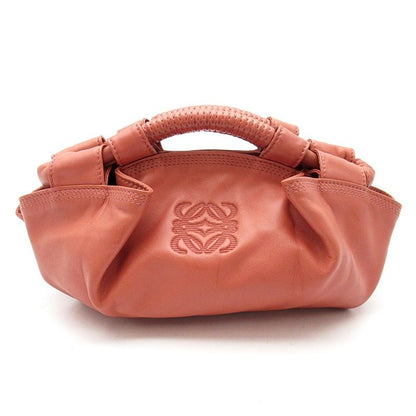 Loewe Nappa Aire Mini 2-Way Handbag 309.12.102 Leather Salmon Pink