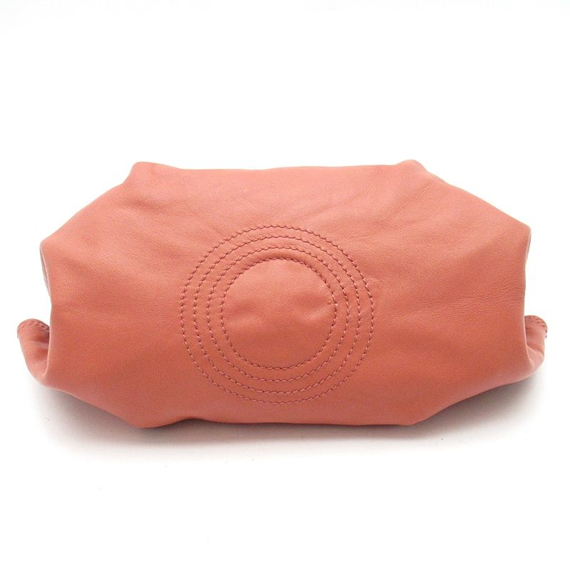 Loewe Nappa Aire Mini 2-Way Handbag 309.12.102 Leather Salmon Pink — view 6