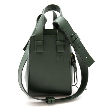 Loewe Hammock Compact Soft Gray Calfskin Shoulder Bag Vintage