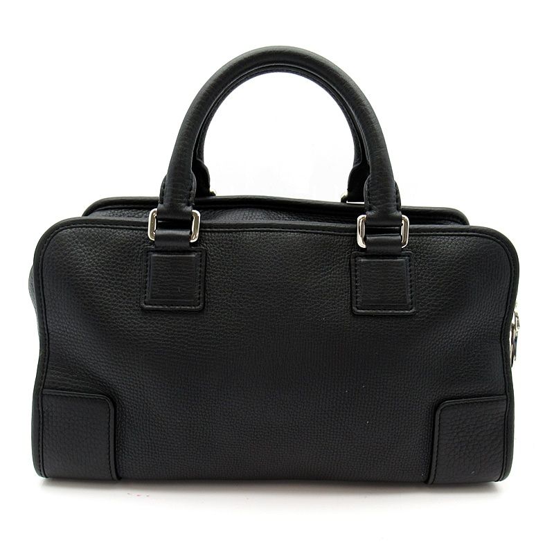 Loewe Amazona 28 Calf Handbag Black — view 4