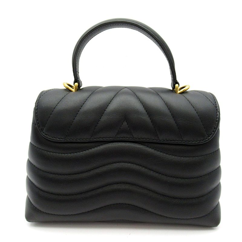 Louis Vuitton Holdomi Leather Handbag Noir — view 4