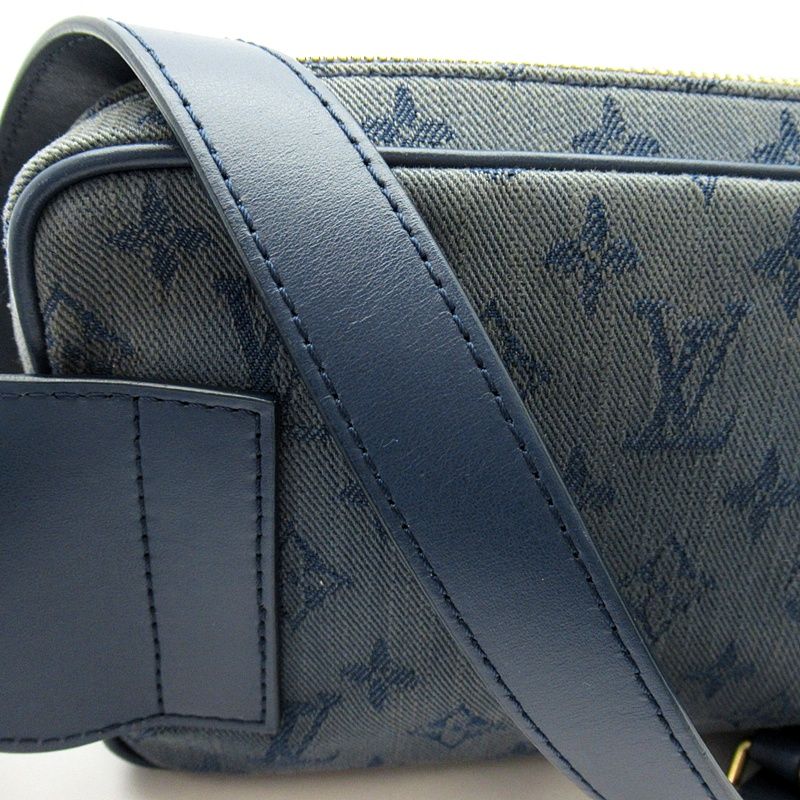 Louis Vuitton Bam Outdoor Monogram Denim Belt Bag Blue — view 2