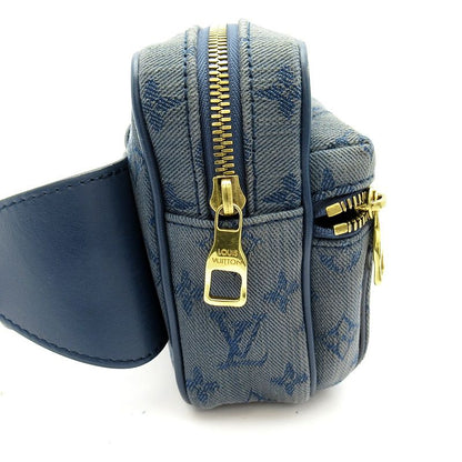 Louis Vuitton Bam Outdoor Monogram Denim Belt Bag Blue — view 5