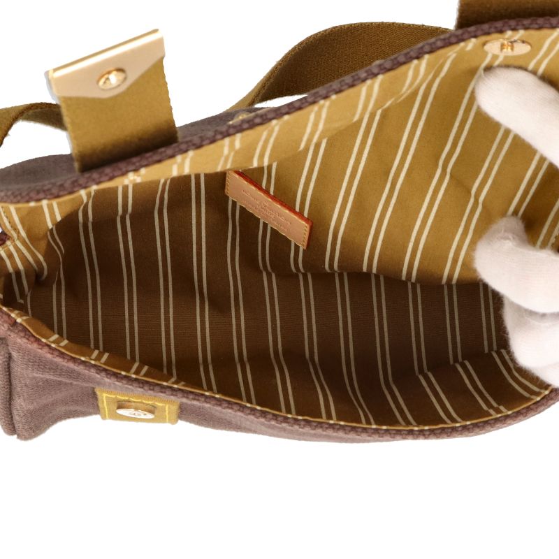 Louis Vuitton Sac Lava Antigua Shoulder Bag Brown — view 7