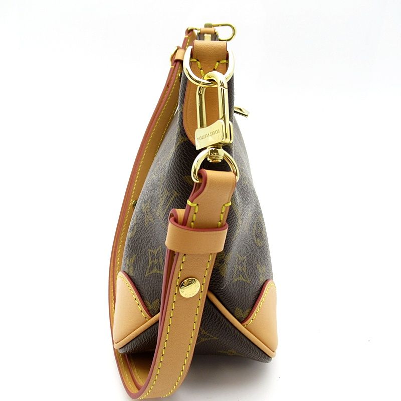 Louis Vuitton Boulogne PM Monogram Shoulder Bag Natural — view 3