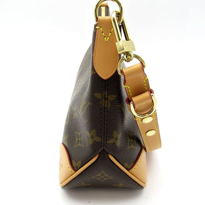 Louis Vuitton Boulogne PM Monogram Shoulder Bag Natural — view 5