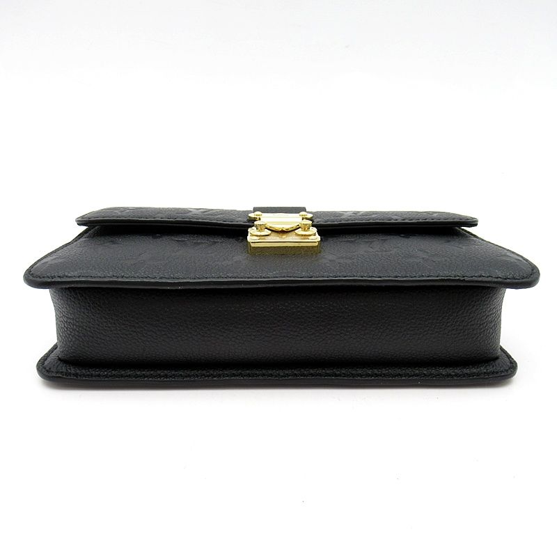 Louis Vuitton Wallet on Chain Metis Empreinte Shoulder Bag Noir — view 6