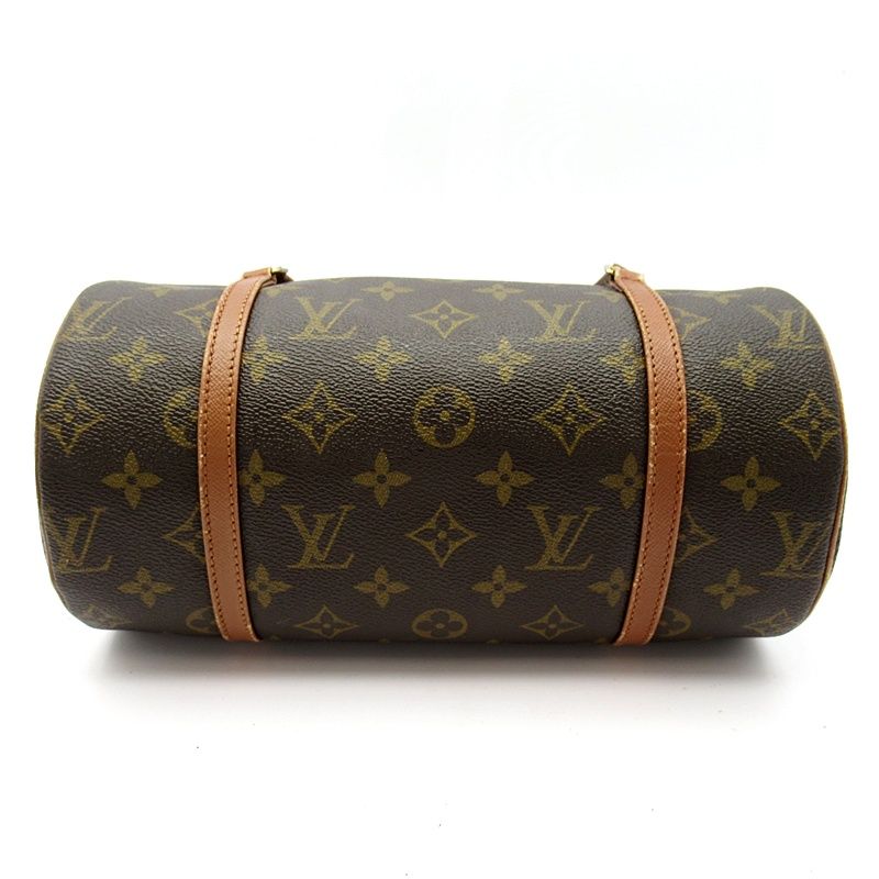 Louis Vuitton Papillon 26 Monogram Handbag Brown — view 6