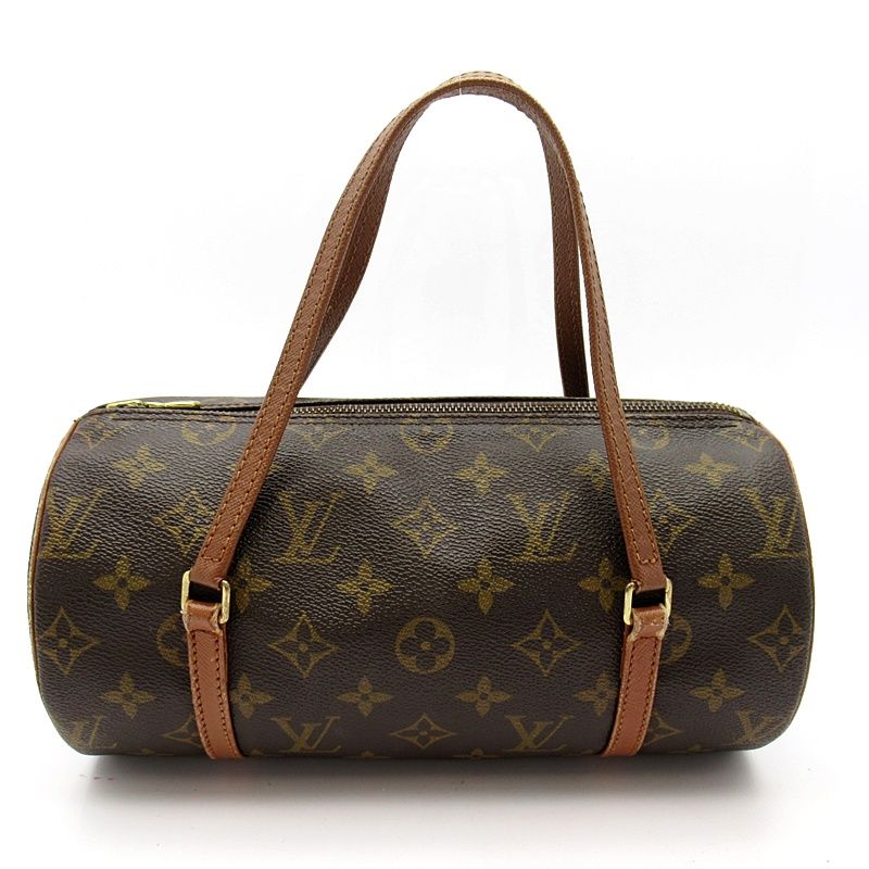 Louis Vuitton Papillon 26 Monogram Handbag Brown