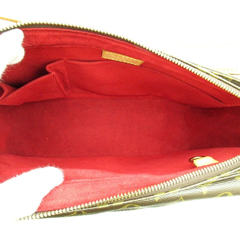 Louis Vuitton Viva Cite GM Monogram Shoulder Bag Brown — view 7