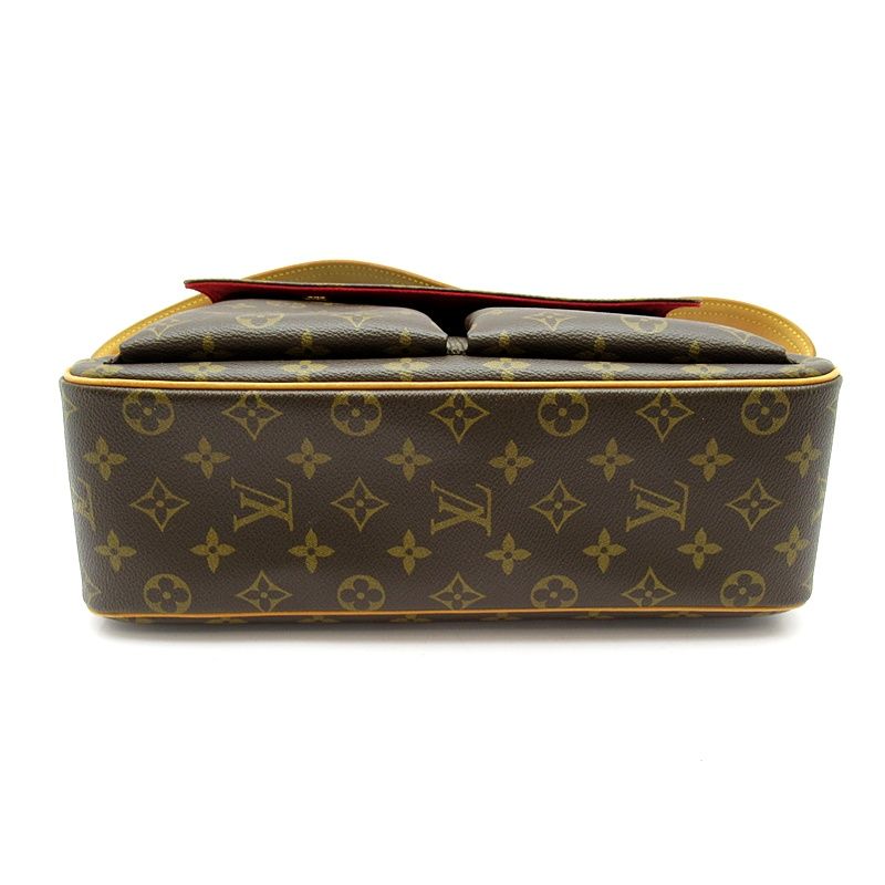Louis Vuitton Viva Cite GM Monogram Shoulder Bag Brown — view 6