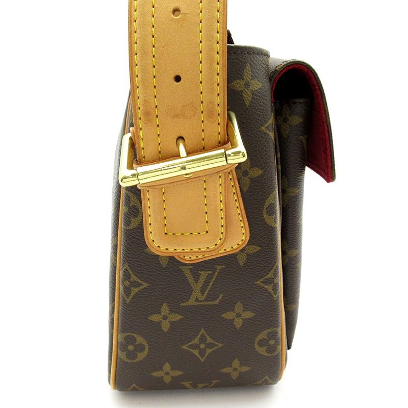 Louis Vuitton Viva Cite GM Monogram Shoulder Bag Brown — view 5