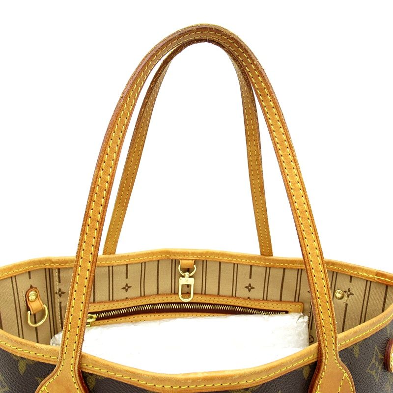 Louis Vuitton Neverfull PM Monogram Tote Brown — view 2