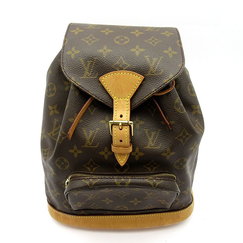Louis Vuitton Montsouris Monogram Backpack Brown