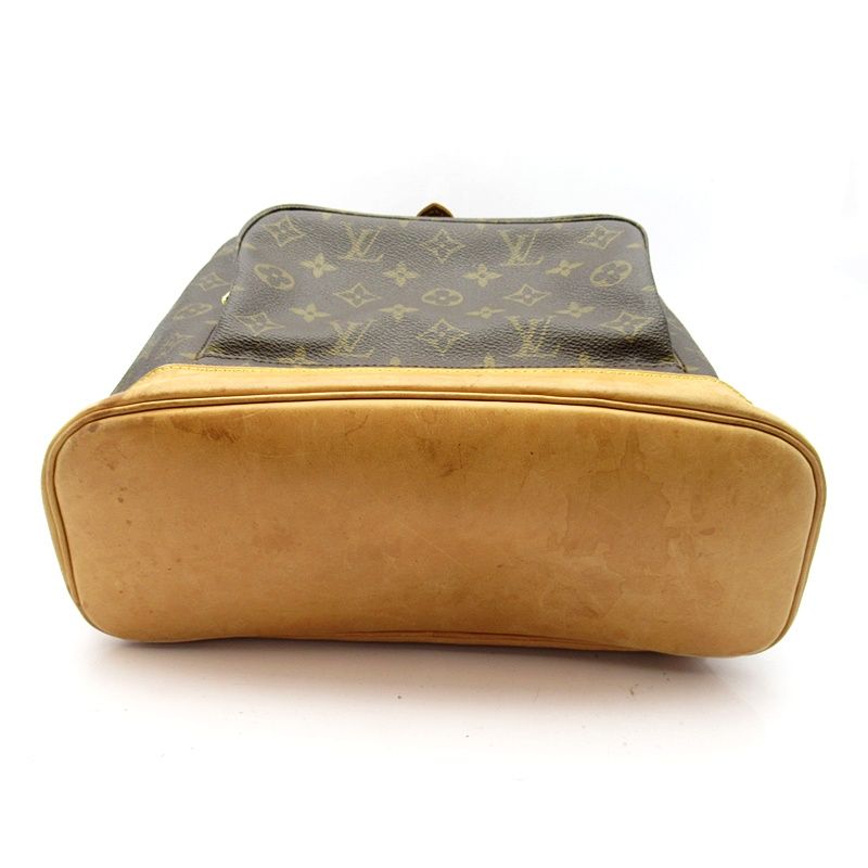 Louis Vuitton Montsouris GM Monogram Backpack Brown — view 6